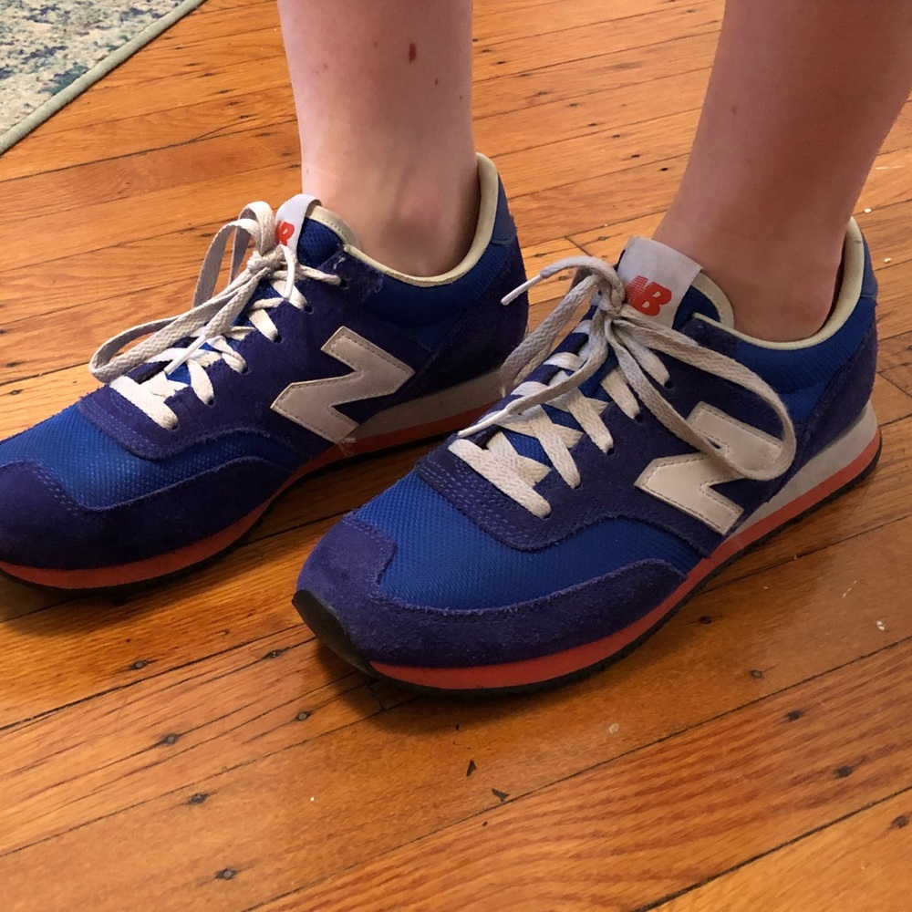 New Balance blue sneakers